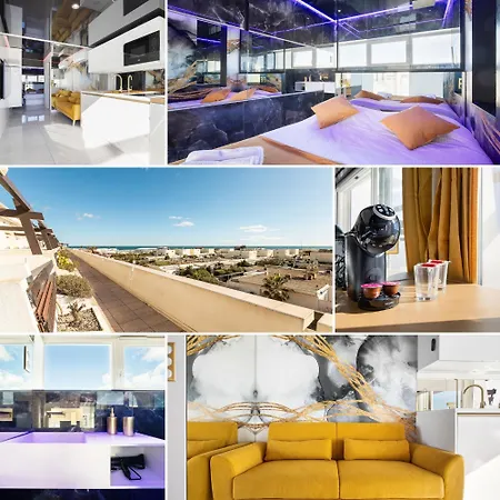Sea Gold Vue - Terrasse - Parking - Port Nature 2 - Village Naturiste R4n Apartment